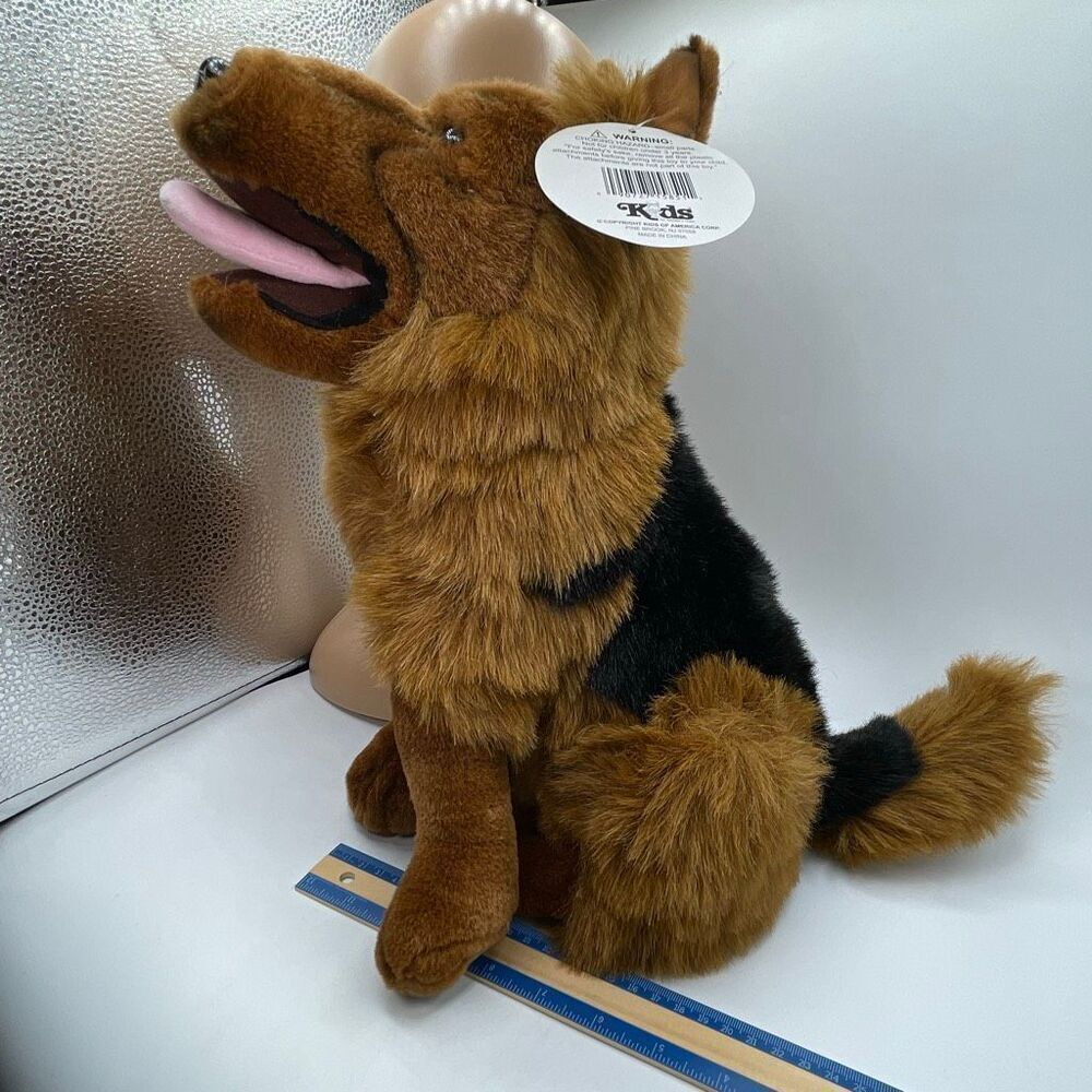 NWT 2005 Kids of America Corp 20” German Shepard plush.